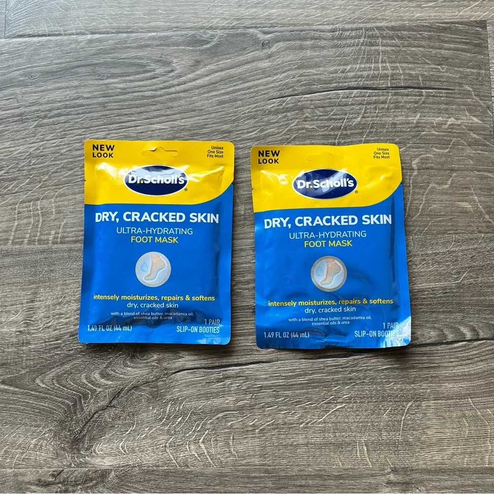 NEW Dr. Scholl’s Ultra-Hydrating Foot Mask 2-Piece Bundle